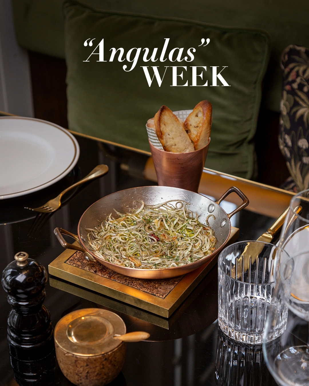 &quot;Angulas&quot; Week at JNcQUOI Avenida