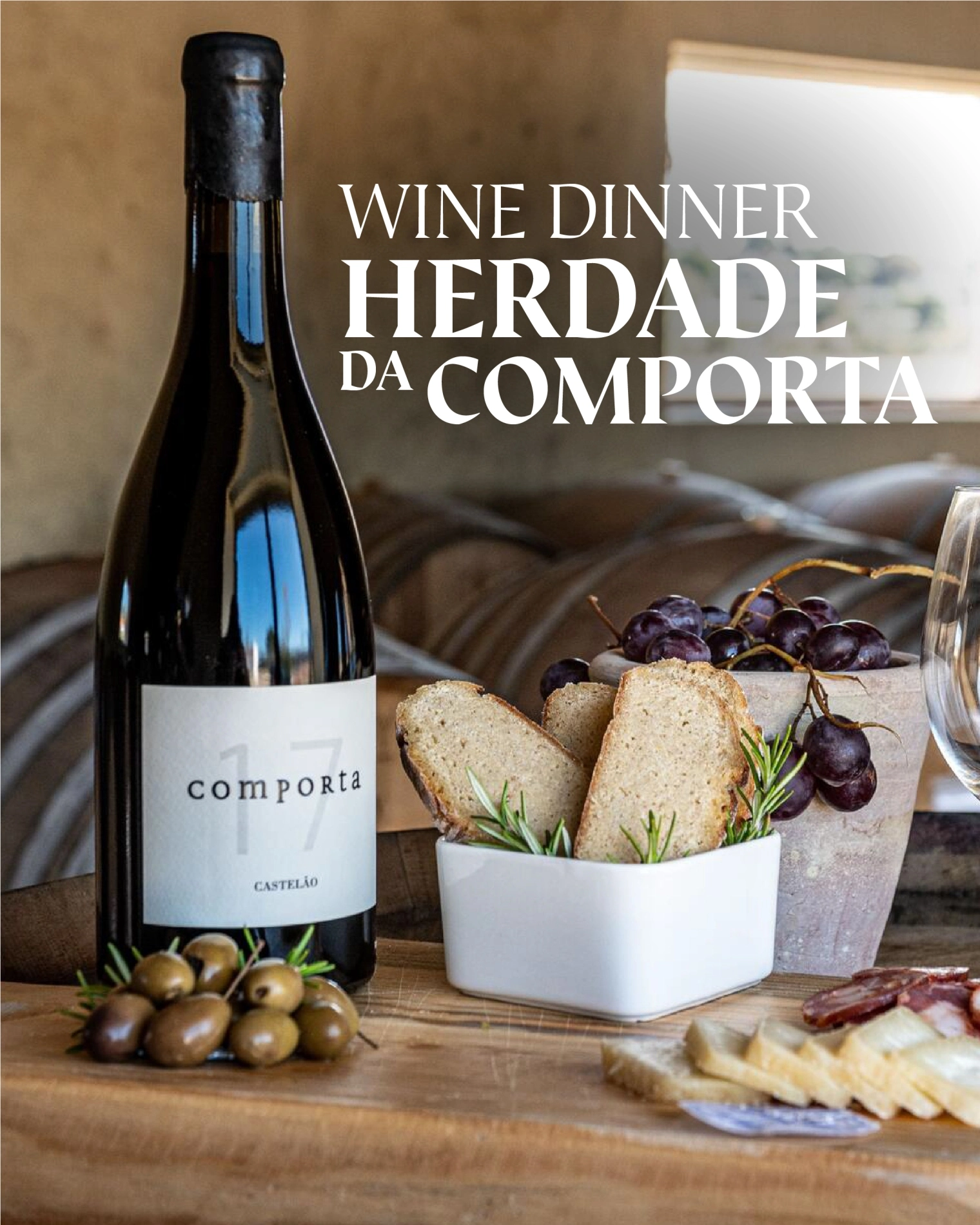 Wine Dinner with Herdade da Comporta  | JNcQUOI Deli Comporta